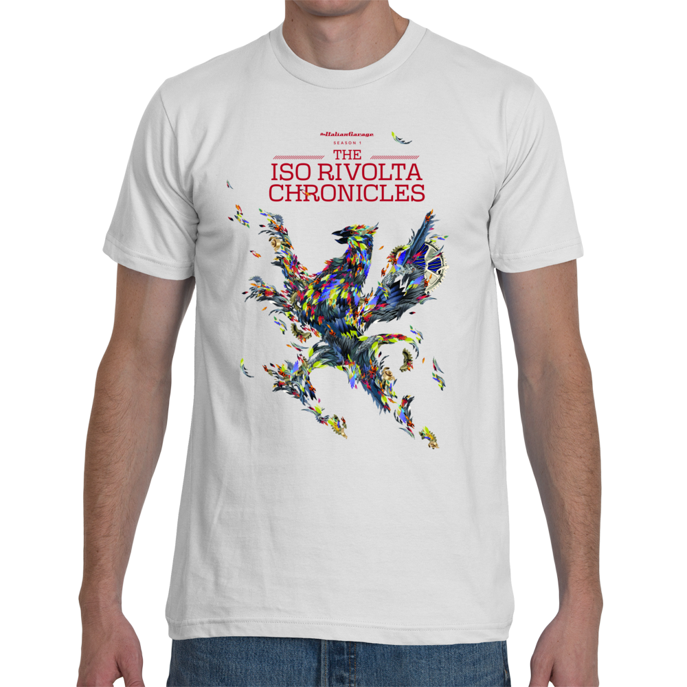 The Iso Rivolta Chronicles T-Shirt An Italian Garage pic image